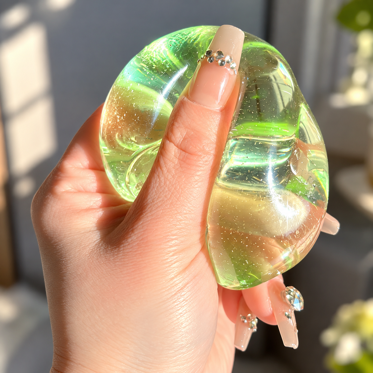 Handmade Squishy Ball – Soft Slow-Rising Sensory Toy