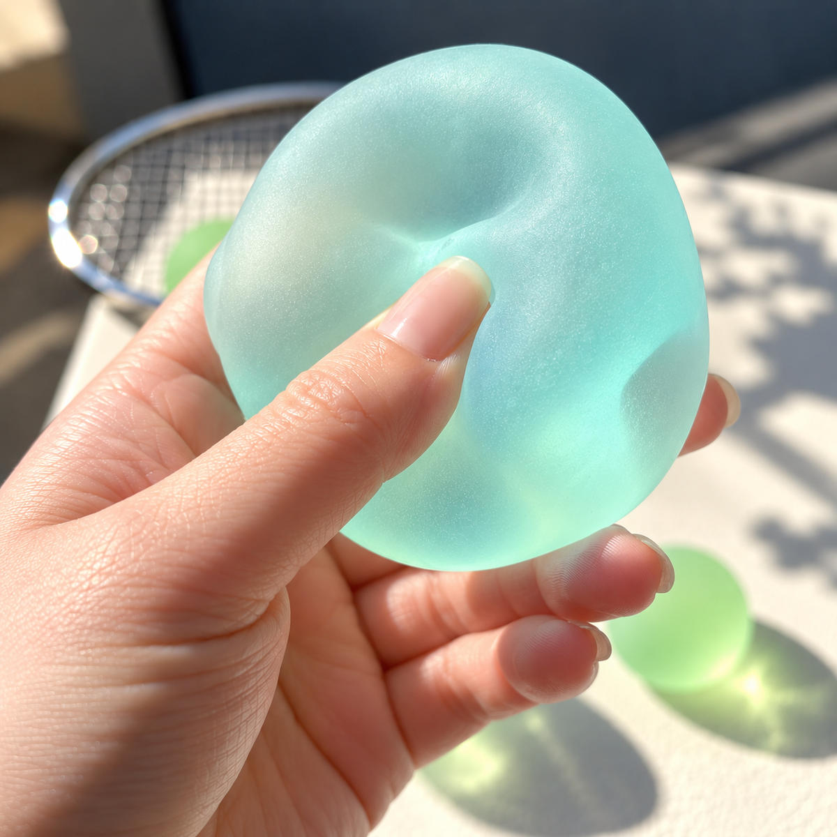 Handmade Squishy Ball – Soft Slow-Rising Sensory Toy