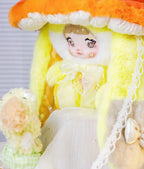 Nommi 400% Mushroom Hat Series Large Plush Blind Box - Giant Fairy Tale Mystery Toy with Interchangeable Eyes & Hats