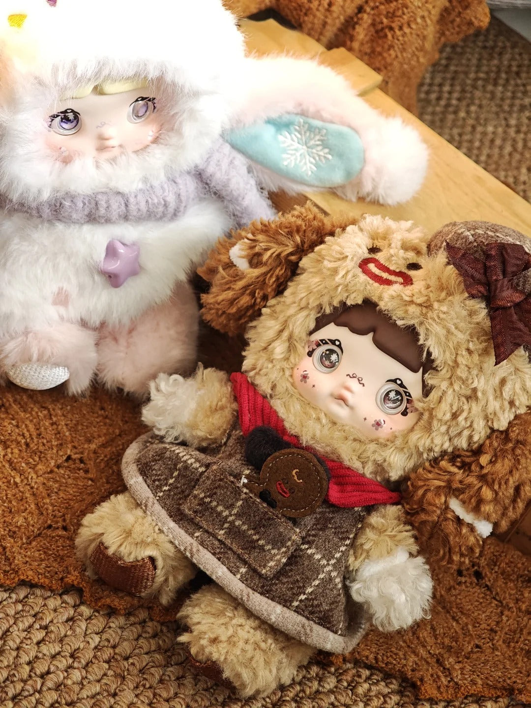 Nommi "Wonder Christmas Night" Series - Luxury Fairytale Christmas Blind Box with 3 Changeable Eye Plates & Detailed Face Art