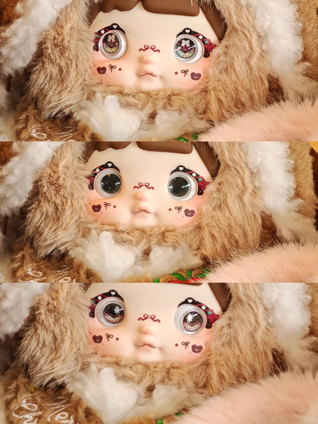 Nommi "Wonder Christmas Night" Series - Luxury Fairytale Christmas Blind Box with 3 Changeable Eye Plates & Detailed Face Art
