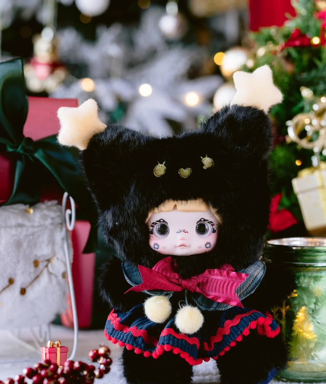 Nommi "Wonder Christmas Night" Series Blind Box - Festive Holiday Edition Mystery Plush & Kawaii Christmas Tree Ornament Art Toy