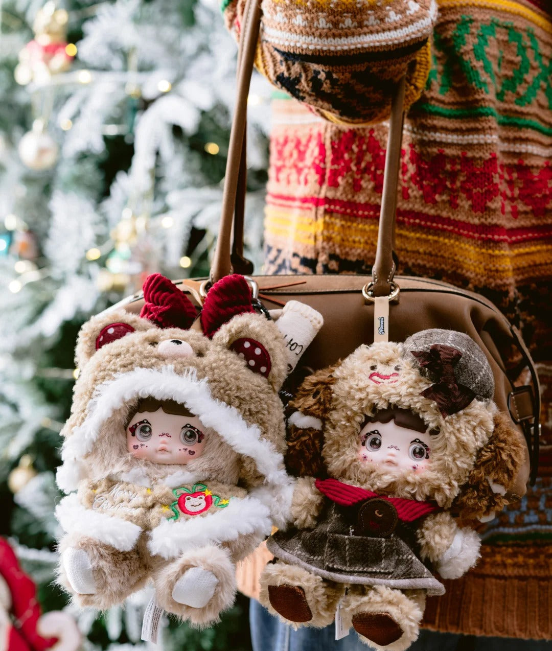Nommi "Wonder Christmas Night" Series Blind Box - Festive Holiday Edition Mystery Plush & Kawaii Christmas Tree Ornament Art Toy