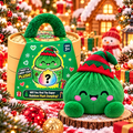 Christmas Dumpling Plush Mystery Box – Cute Cotton Stuffed Dumpling Toys with Steamer Basket Gift Set