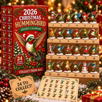24-Day Christmas Advent Calendar – Acrylic Hanging Ornaments Mystery Surprise Gift Set