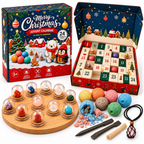 2026 Gemstone Advent Calendar – 24-Day Christmas Countdown Mystery Box with Gemstone Surprises