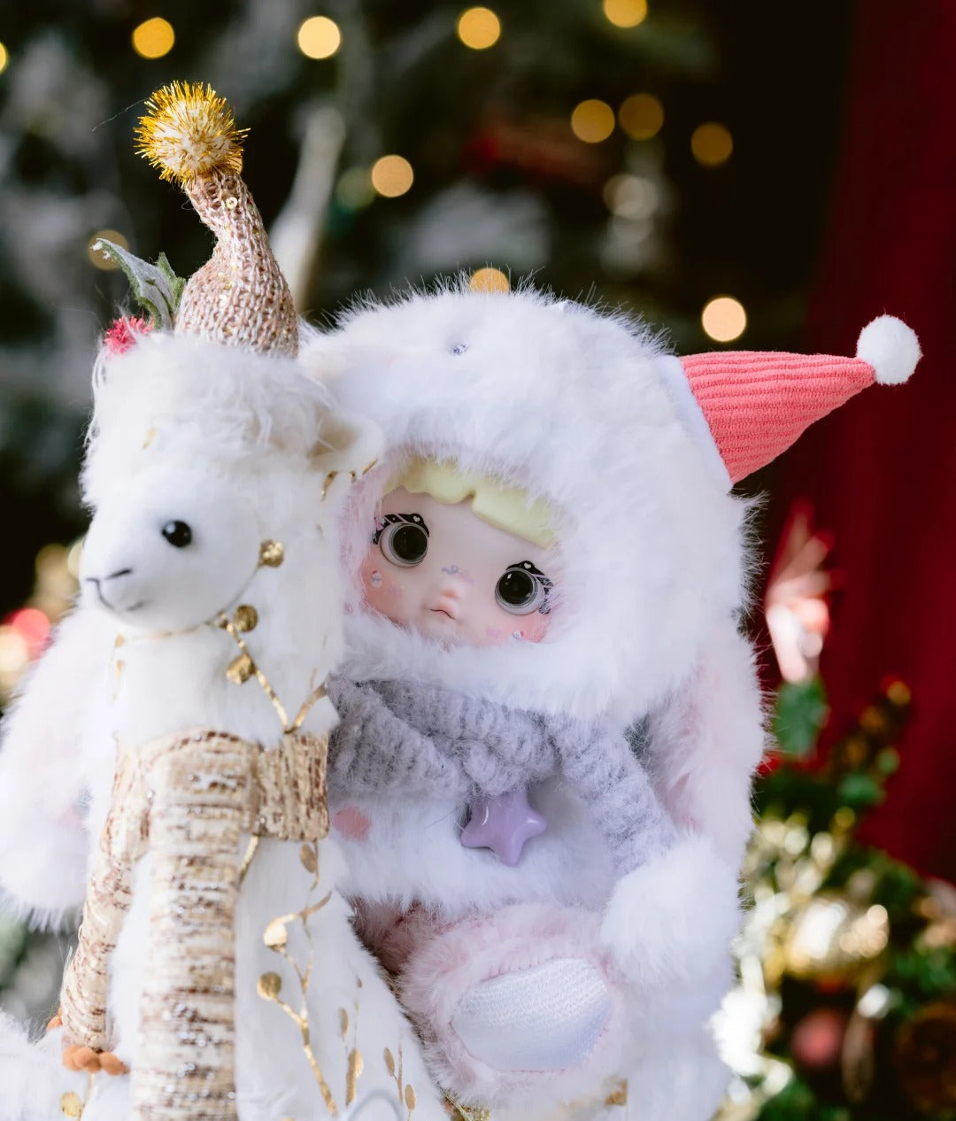 Nommi "Wonder Christmas Night" Series Blind Box - Festive Holiday Edition Mystery Plush & Kawaii Christmas Tree Ornament Art Toy