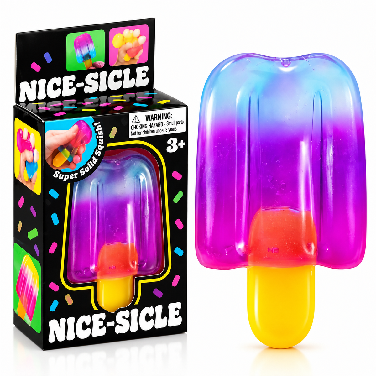 Cute Ice Cream Squishy Toy – Soft Maltose-Style Slow Rising Stress Relief Sensory Fidget Toy