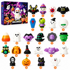 24-Day Christmas Squishy Advent Calendar – Cute Stress Relief Toys Countdown Mystery Gift Box