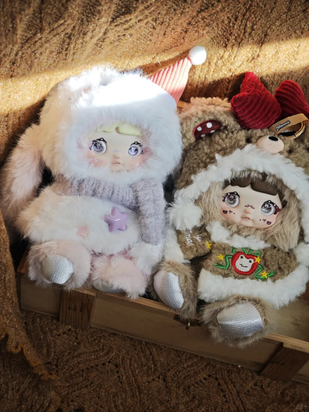 Nommi "Wonder Christmas Night" Series - Luxury Fairytale Christmas Blind Box with 3 Changeable Eye Plates & Detailed Face Art