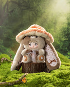 Nommi 400% Mushroom Hat Series - Giant Forest Elf Bunny Blind Box, Dreamy Fairy Tale Mystery Plush Collectible