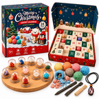 2026 Gemstone Advent Calendar – 24-Day Christmas Countdown Mystery Box with Gemstone Surprises