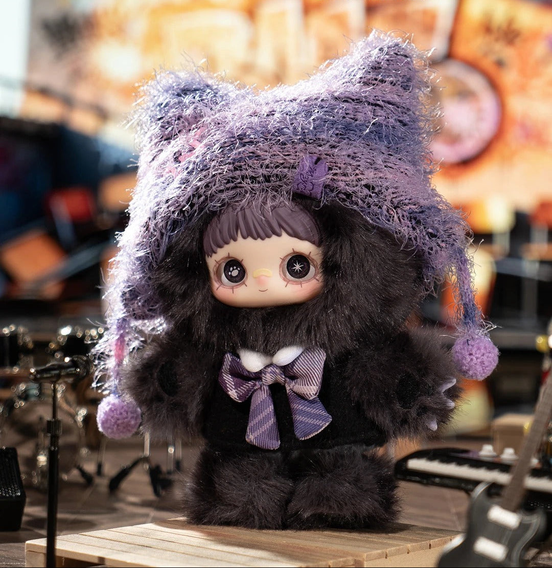 Cat Academy Series Blind Box - Cool Street Style Mystery Box, Aesthetic Campus Cat Figurines & Collectible Art Toys