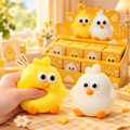 Cute Baby Chick Squishy Toy – Realistic Pudding & Peanut Slow Rising Stress Relief Sensory Toy