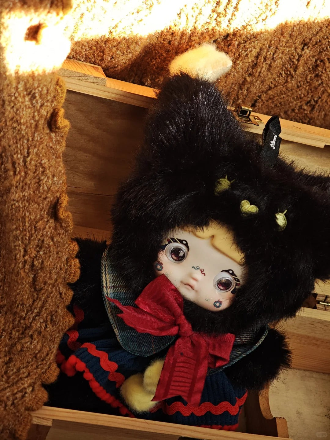 Nommi "Wonder Christmas Night" Series - Luxury Fairytale Christmas Blind Box with 3 Changeable Eye Plates & Detailed Face Art