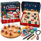 2026 Gemstone Advent Calendar – 24-Day Christmas Countdown Mystery Box with Gemstone Surprises