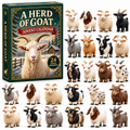 24-Day Sheep Advent Calendar – Cute Mini Lamb Ornaments Christmas Countdown Mystery Gift Box