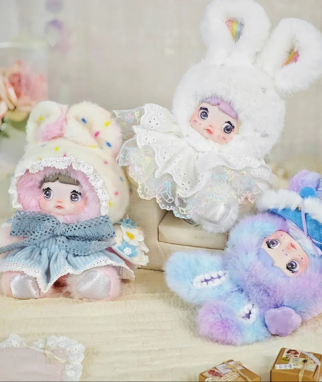 Nommi Weather Forecast Collection: Your Daily Style Muse - Upgraded Slender Silhouette & Healing Mystery Plush Companion