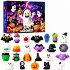 24-Day Christmas Squishy Advent Calendar – Cute Stress Relief Toys Countdown Mystery Gift Box