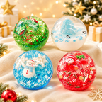 Christmas Squishy Ball – Soft Sensory Squeeze Toy for Adults and Festive Desk Breaks