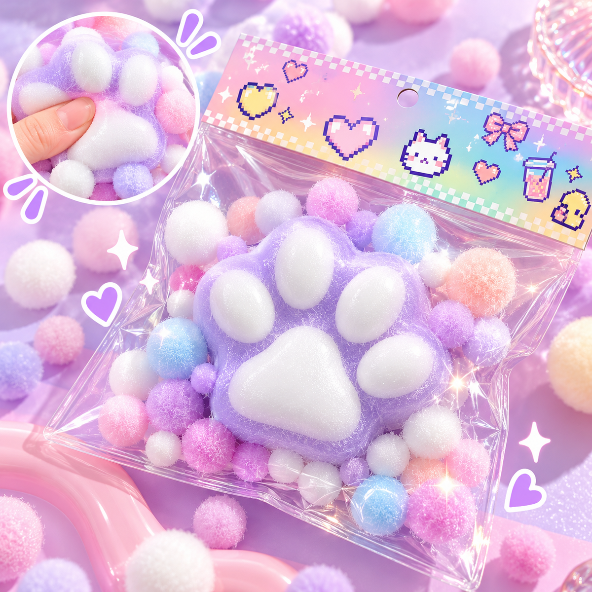 Super Soft Cake Squishy Toy – Cute Creamy Texture Stress Relief Sensory Toy