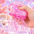 Cute Jellyfish TPR Squishy Toy – Soft Maltose-Style Slow Rising Stress Relief Fidget Toy