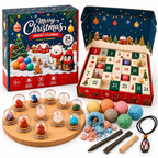 2026 Gemstone Advent Calendar – 24-Day Christmas Countdown Mystery Box with Gemstone Surprises
