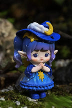 Nommi "Little World" Series Blind Box - Fantasy Art Toy Collection with Movable Eyes & Translucent Details (Mushroom, Wizard, Butterfly & More)