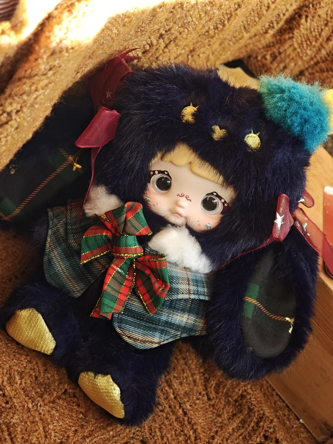 Nommi "Wonder Christmas Night" Series - Luxury Fairytale Christmas Blind Box with 3 Changeable Eye Plates & Detailed Face Art