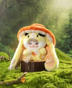 Nommi 400% Mushroom Hat Series - Giant Forest Elf Bunny Blind Box, Dreamy Fairy Tale Mystery Plush Collectible