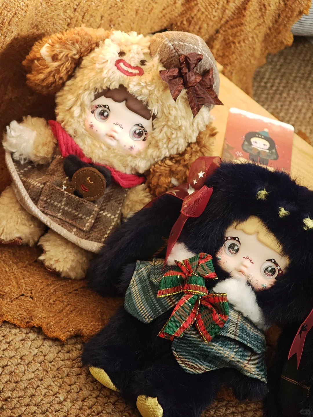 Nommi "Wonder Christmas Night" Series - Luxury Fairytale Christmas Blind Box with 3 Changeable Eye Plates & Detailed Face Art