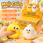 Cute Baby Chick Squishy Toy – Realistic Pudding & Peanut Slow Rising Stress Relief Sensory Toy