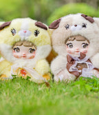 Nommi 400% Mushroom Hat Series Large Plush Blind Box - Giant Fairy Tale Mystery Toy with Interchangeable Eyes & Hats