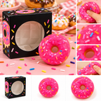 Cute Donut Squishy Toy – Soft TPR Stress Relief Sensory Fidget Toy