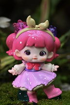 Nommi "Little World" Series Blind Box - Fantasy Art Toy Collection with Movable Eyes & Translucent Details (Mushroom, Wizard, Butterfly & More)