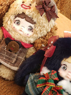 Nommi "Wonder Christmas Night" Series - Luxury Fairytale Christmas Blind Box with 3 Changeable Eye Plates & Detailed Face Art