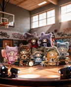 Cat Academy Series Blind Box - Cool Street Style Mystery Box, Aesthetic Campus Cat Figurines & Collectible Art Toys