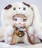 Nommi 400% Mushroom Hat Series Large Plush Blind Box - Giant Fairy Tale Mystery Toy with Interchangeable Eyes & Hats
