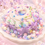 Super Soft Cake Squishy Toy – Cute Creamy Texture Stress Relief Sensory Toy