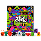 Halloween Stress Relief Advent Calendar – Spooky Squishy Toys Countdown Mystery Gift Box