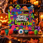 Halloween Stress Relief Advent Calendar – Spooky Squishy Toys Countdown Mystery Gift Box