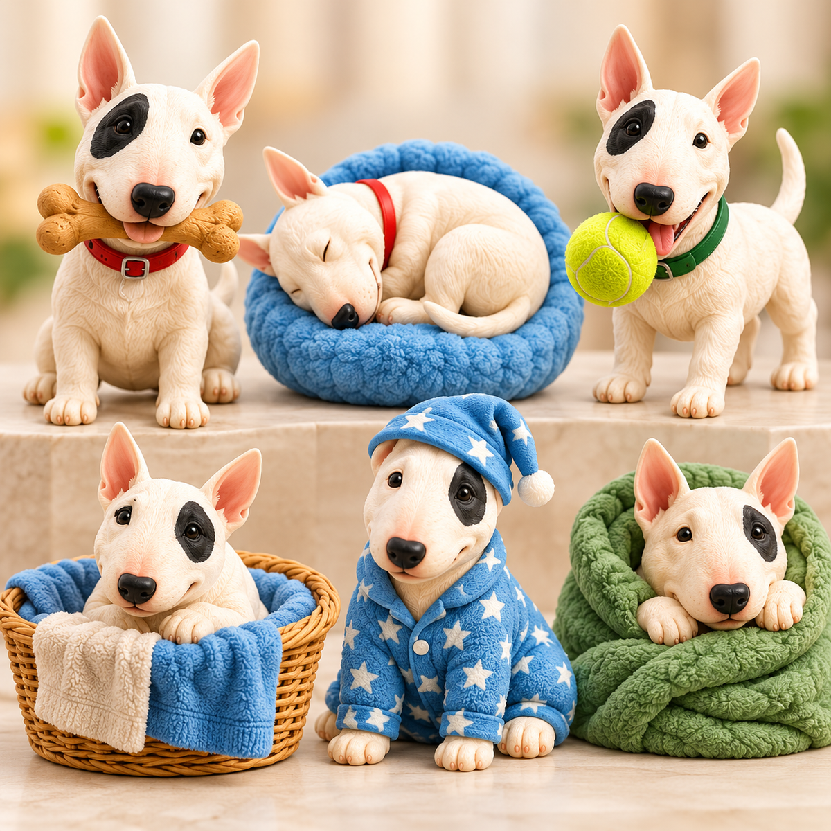 24-Day Dog Advent Calendar – Cute Puppy Ornaments Christmas Countdown Mystery Gift Box