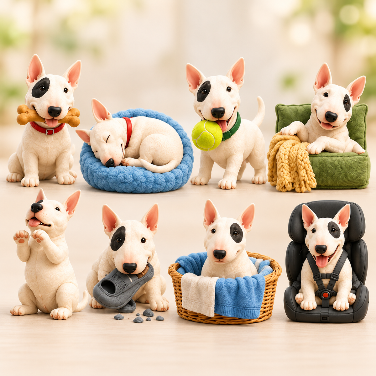 24-Day Dog Advent Calendar – Cute Puppy Ornaments Christmas Countdown Mystery Gift Box