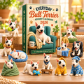 24-Day Dog Advent Calendar – Cute Puppy Ornaments Christmas Countdown Mystery Gift Box