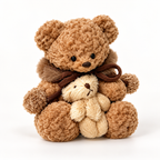 Cute Bear Squishy – Food-Grade Silicone Sensory Toy