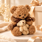 Cute Bear Squishy – Food-Grade Silicone Sensory Toy