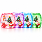 Christmas Ice Cube Squishy – Slow-Rising Sensory Toy with Snowflake Scene and Soft Gel-Like Feel