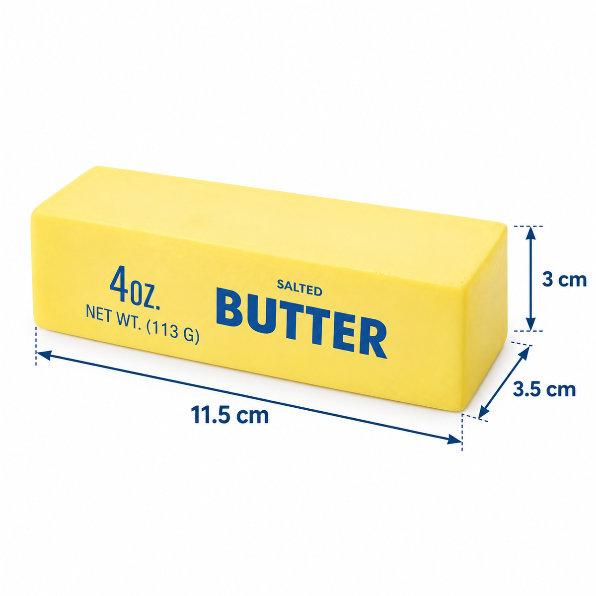 Butter Stick Squishy – Slow-Rising Sensory Squeeze Toy with Soft Dough-Like Texture