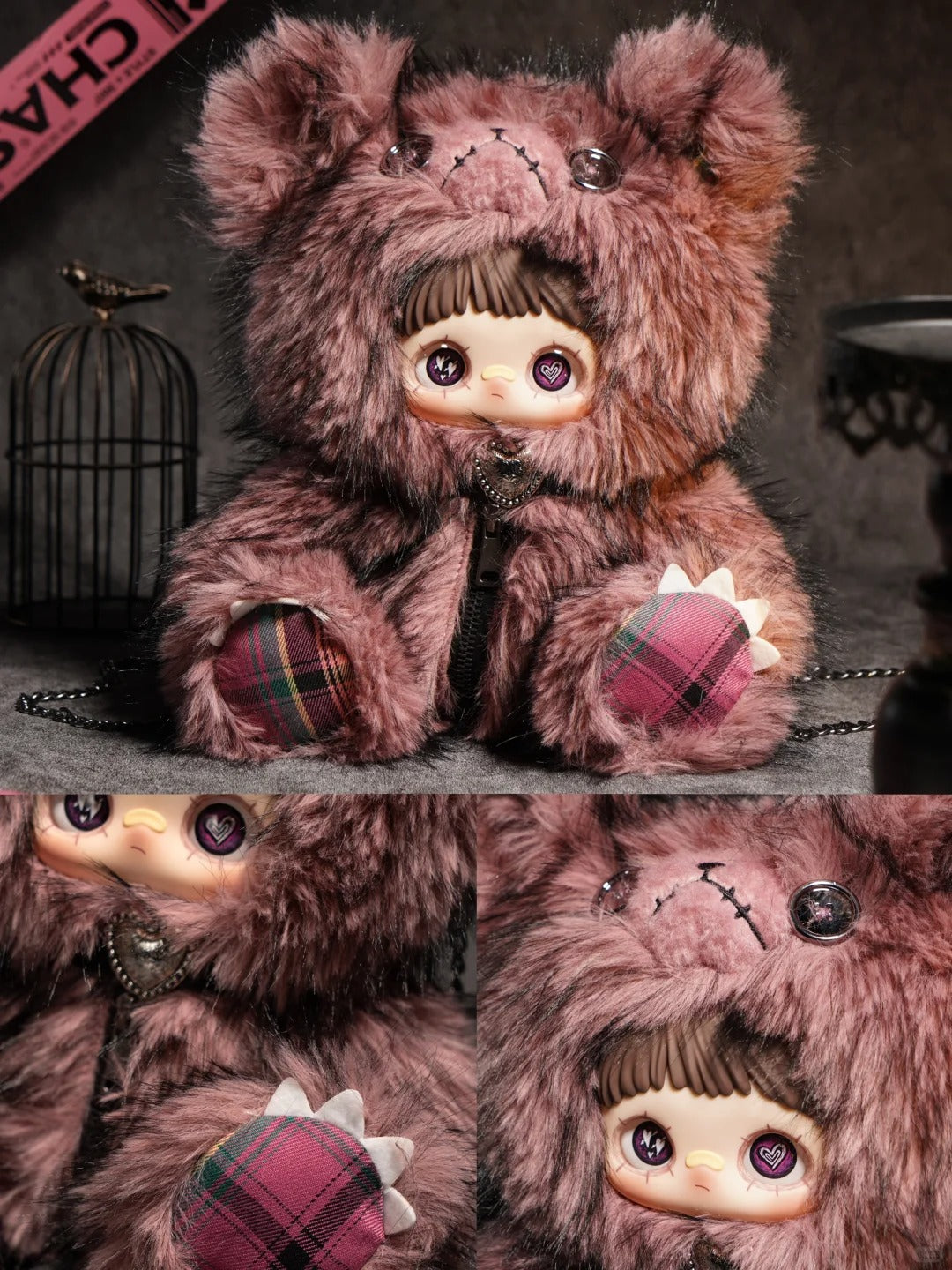 Maymei "Rebel Soul" Series - The Emotion Monster Mystery Plush: Unpolished, Untamed, and Unapologetically Real