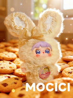 Mocici "Cookie Bunny" Series - Gourmet Patisserie Mystery Plush with 3 Swappable Eye Plates: The Sweetest Bunny in the Bakery